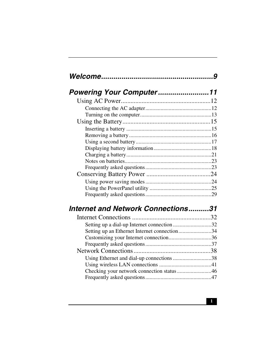 Sony PCG-GRX690P User Manual | 222 pages