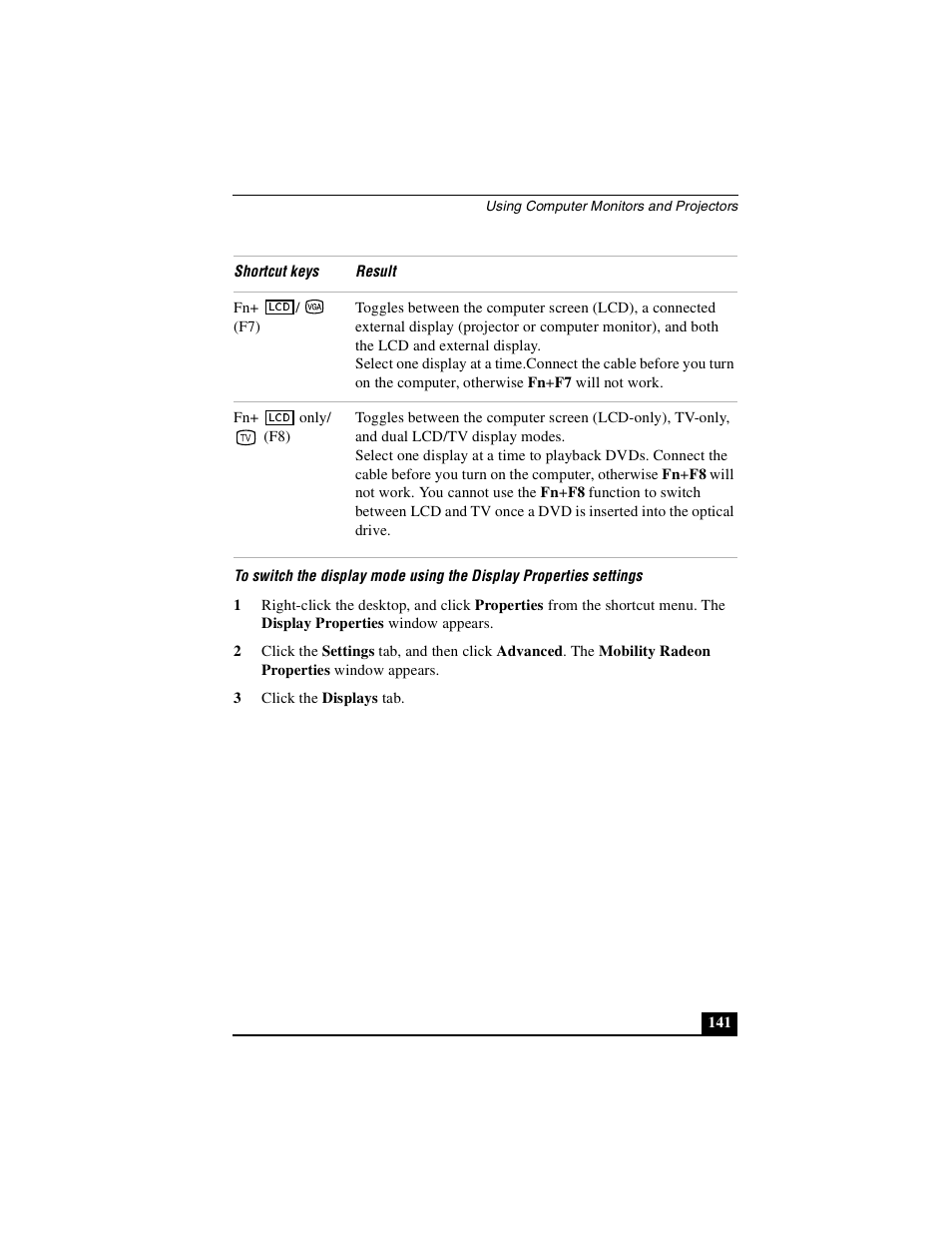 Sony PCG-GRX690P User Manual | Page 141 / 222