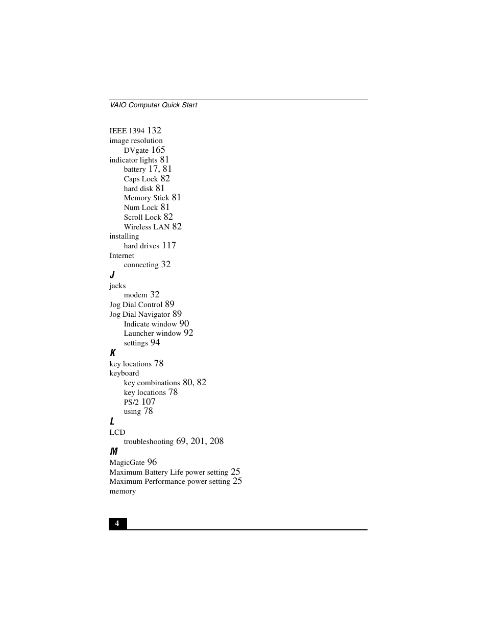 Sony PCG-GRX690P User Manual | Page 218 / 222