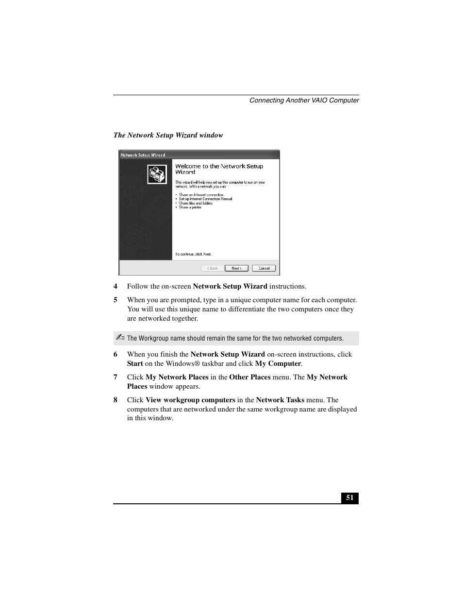 Sony PCG-GRX690P User Manual | Page 51 / 222