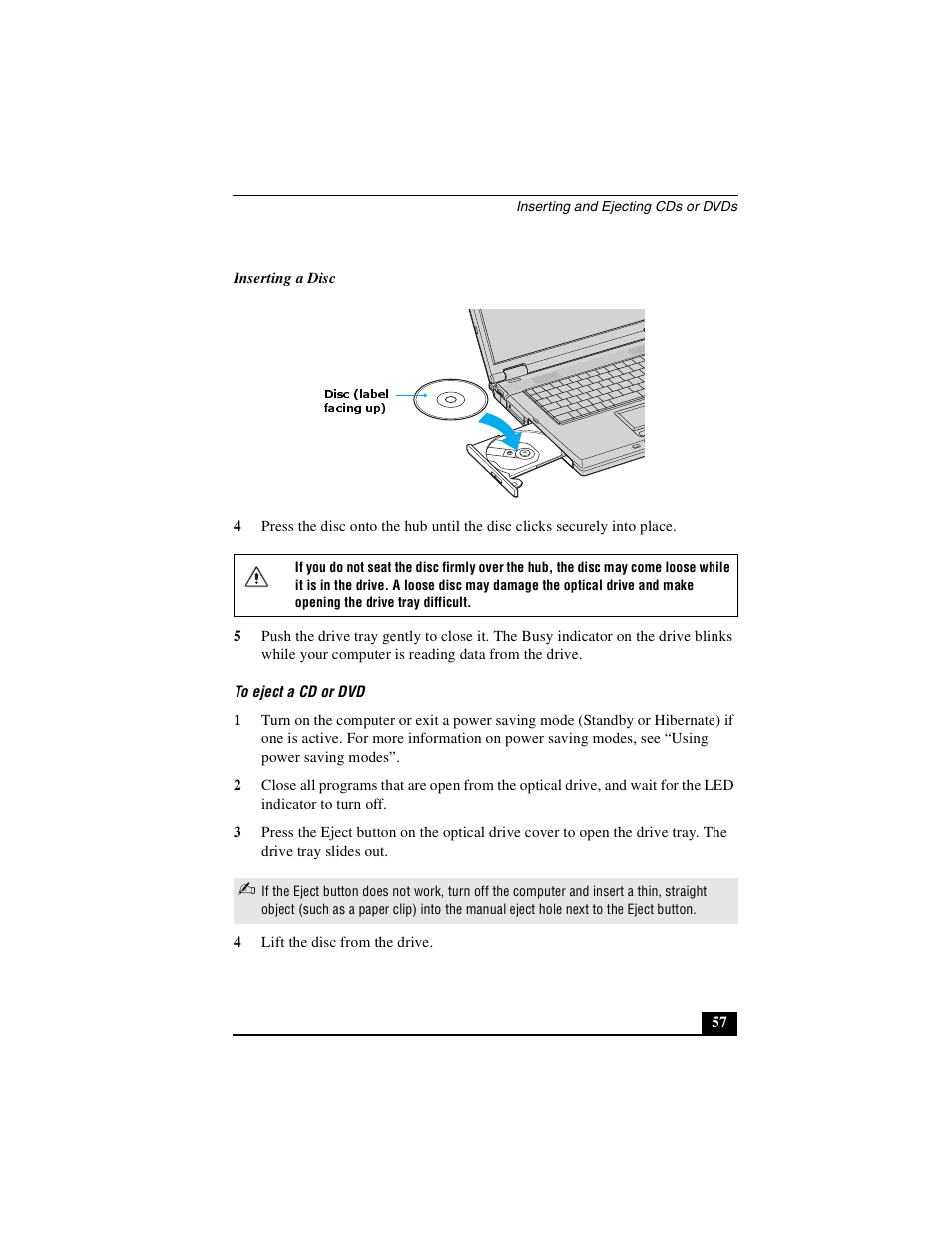 Sony PCG-GRX690P User Manual | Page 57 / 222