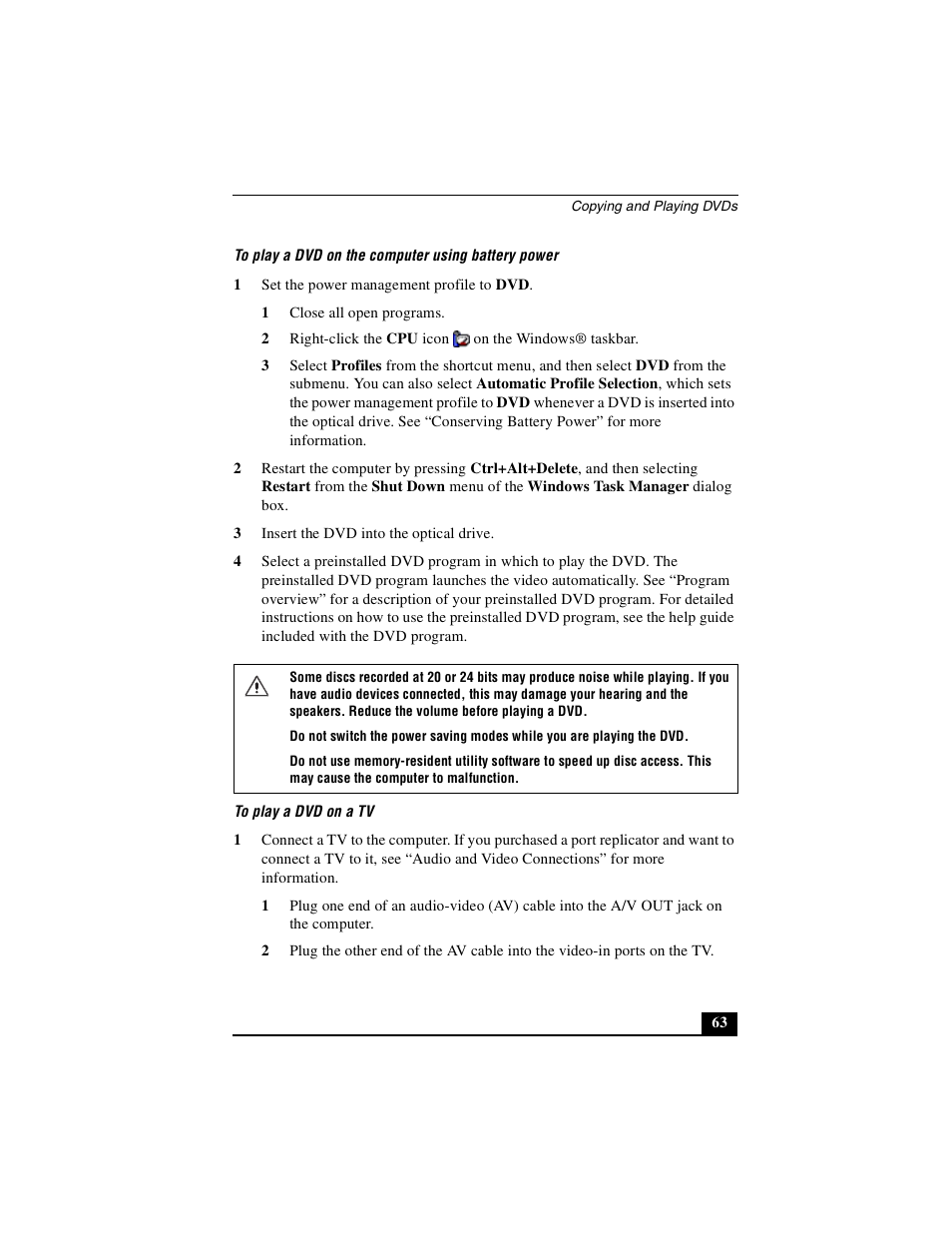 Sony PCG-GRX690P User Manual | Page 63 / 222