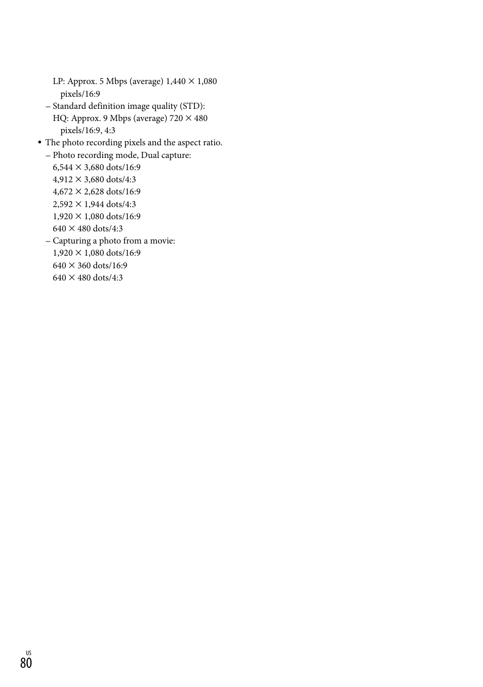 Sony HDR-PJ710V User Manual | Page 80 / 191