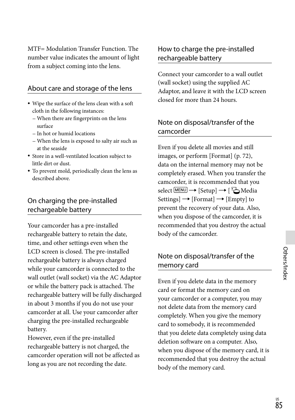 Sony HDR-PJ710V User Manual | Page 85 / 191