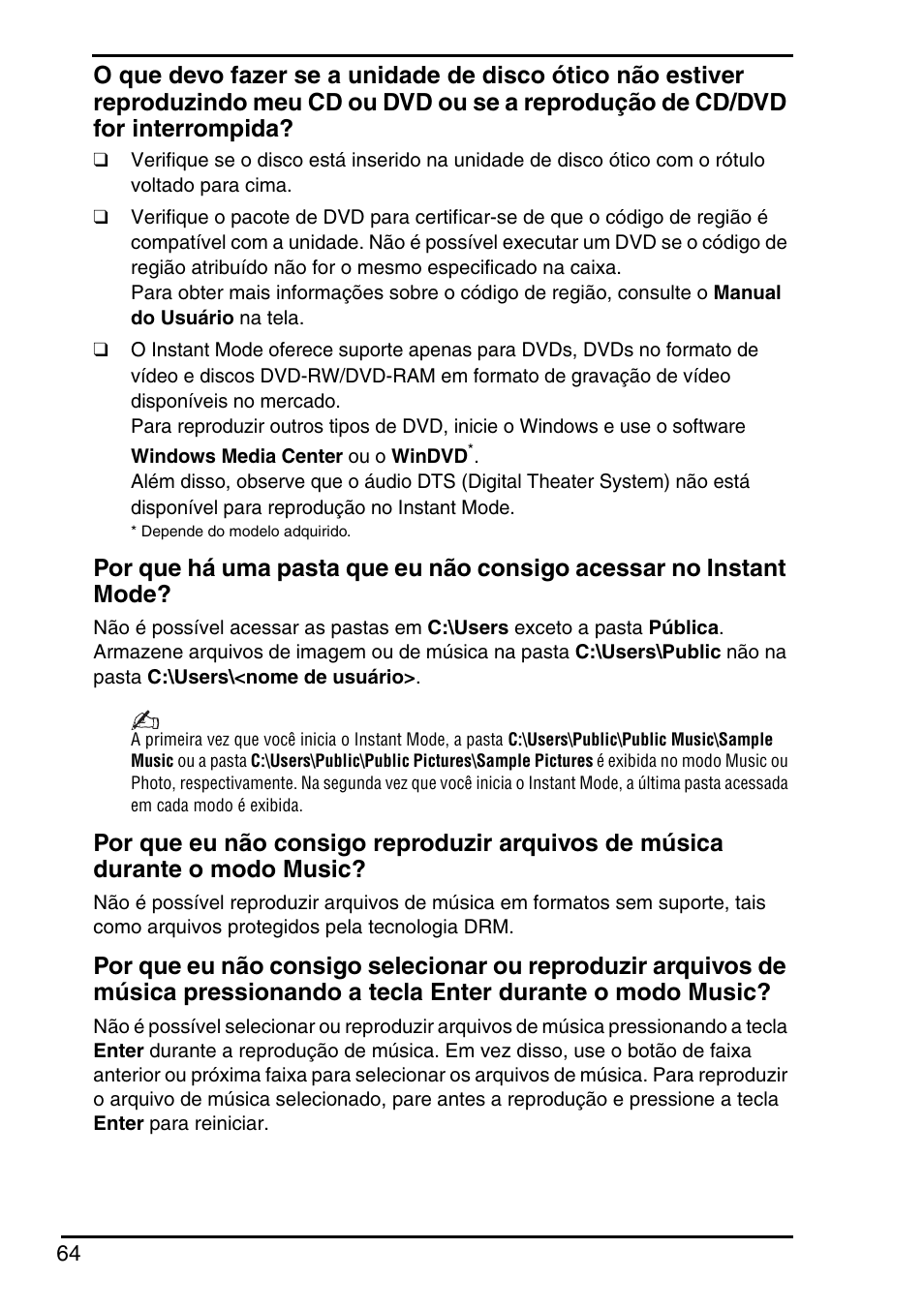 Sony VGN-CR203E User Manual | Page 66 / 68