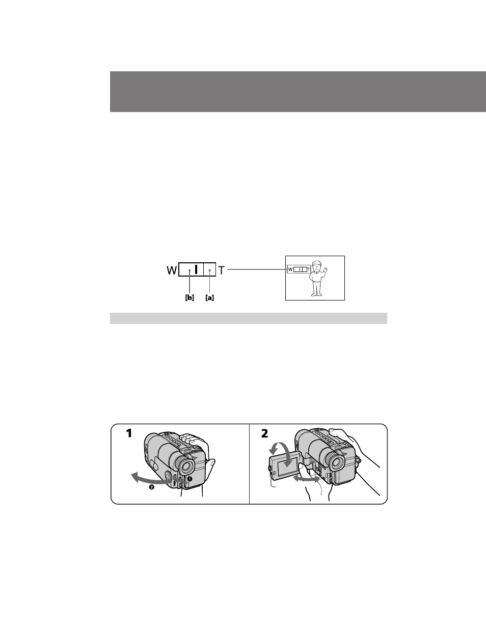 Camera recording | Sony CCD-TRV211 User Manual | Page 12 / 56
