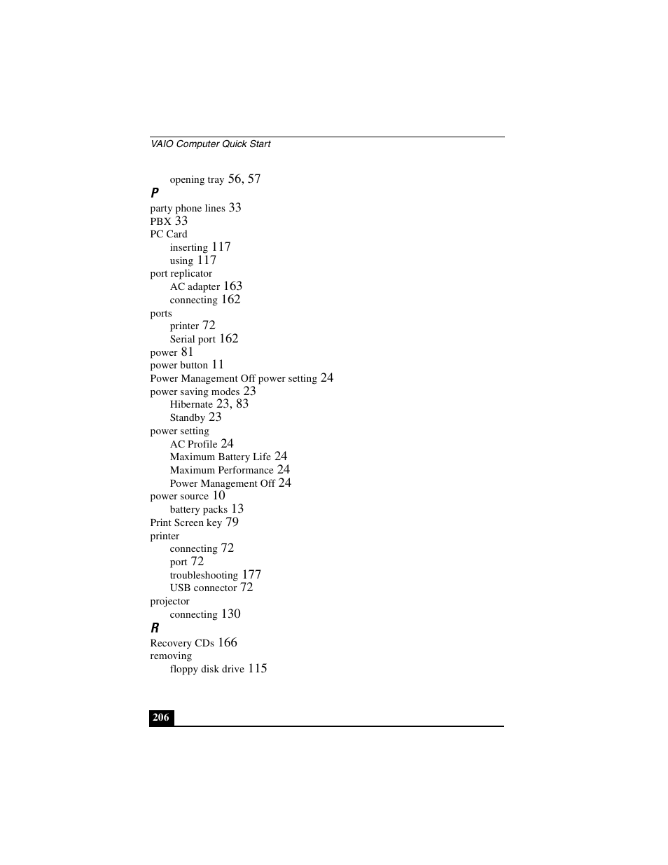 Sony PCG-GRS100 User Manual | Page 206 / 208