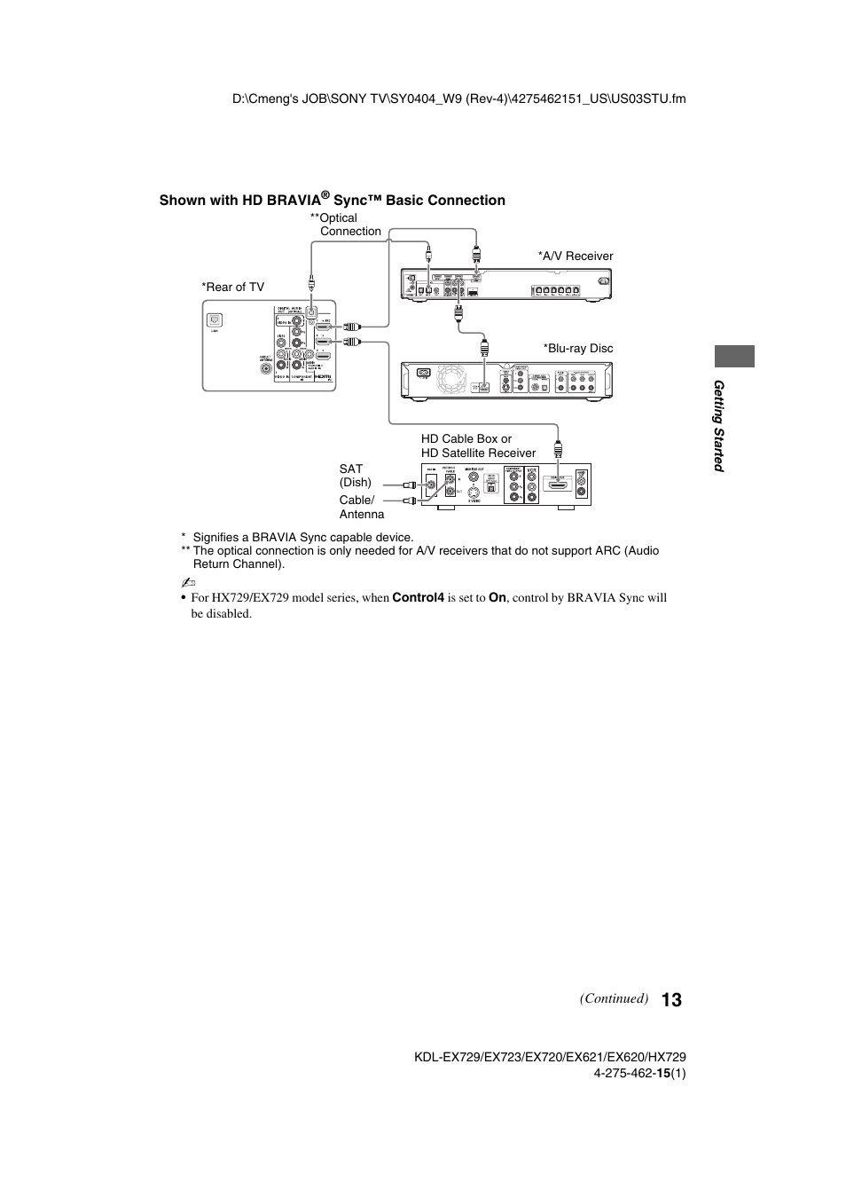 Sony KDL-46EX621 User Manual | Page 13 / 36