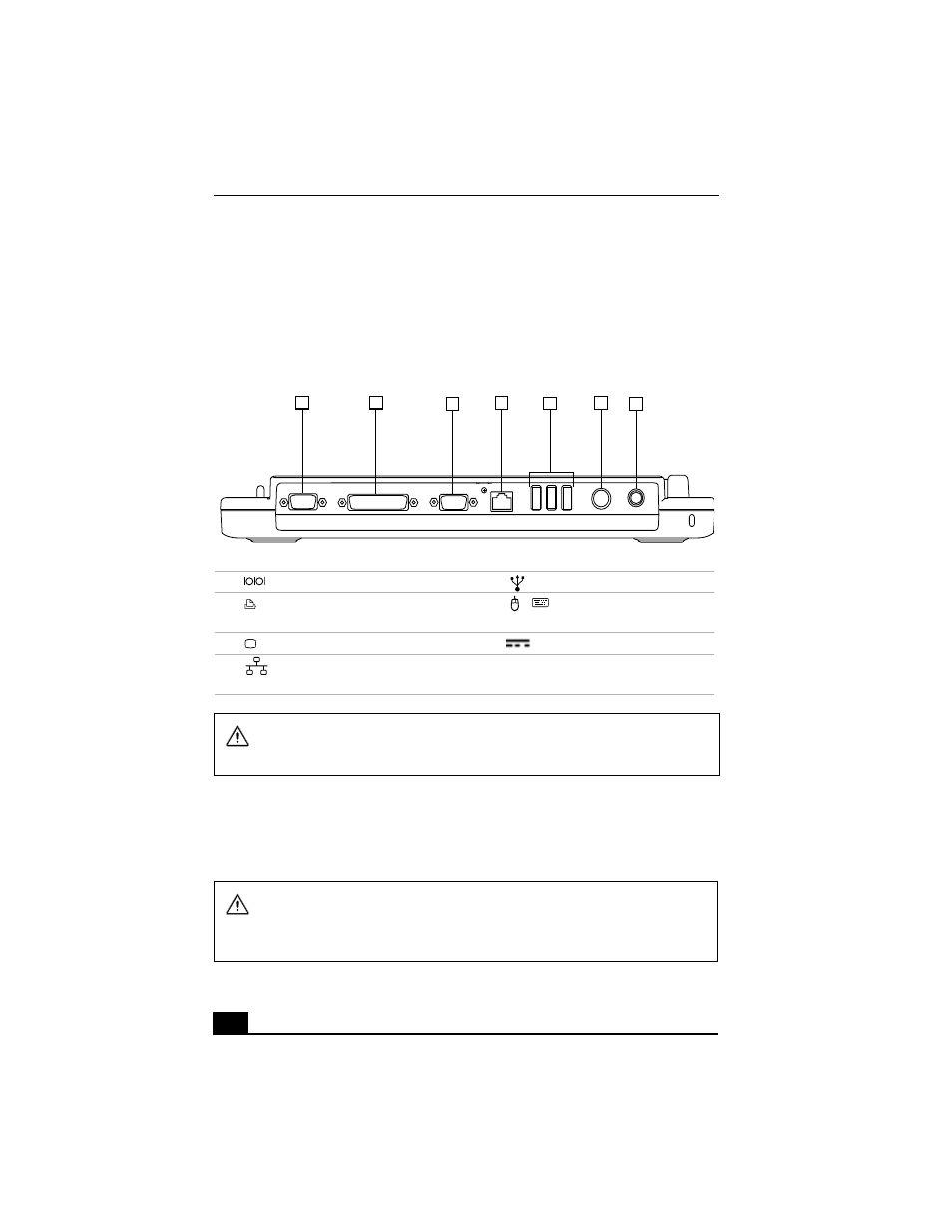 Connecting a port replicator, To attach your notebook to the port replicator | Sony PCG-FX310P User Manual | Page 46 / 136