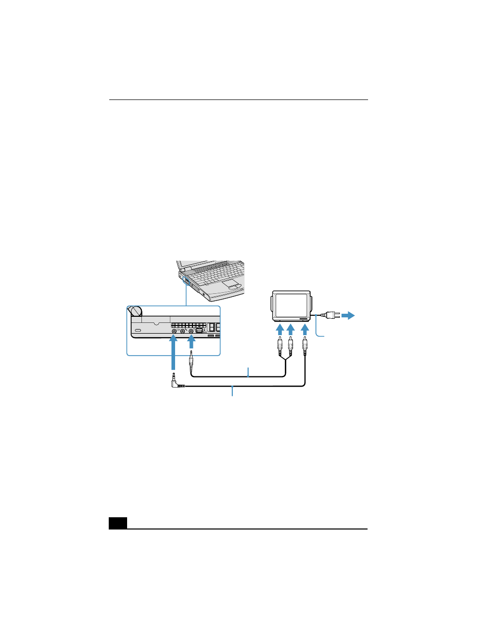 Connecting a tv display, To connect a tv, Changing the display resolution for tv out | Sony PCG-FX310P User Manual | Page 56 / 136