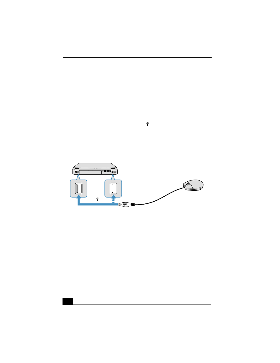 Connecting a usb device, To connect a usb device | Sony PCG-FX310P User Manual | Page 58 / 136