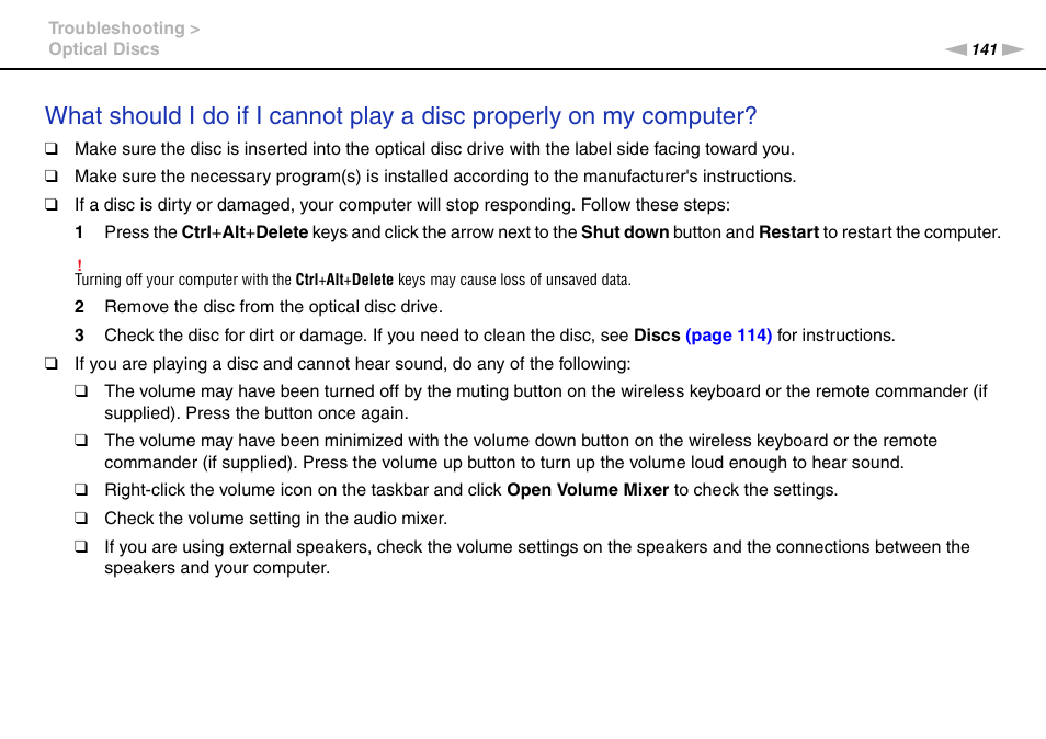 Sony VPCL112GX User Manual | Page 141 / 164