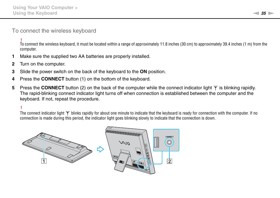 Sony VPCL112GX User Manual | Page 35 / 164