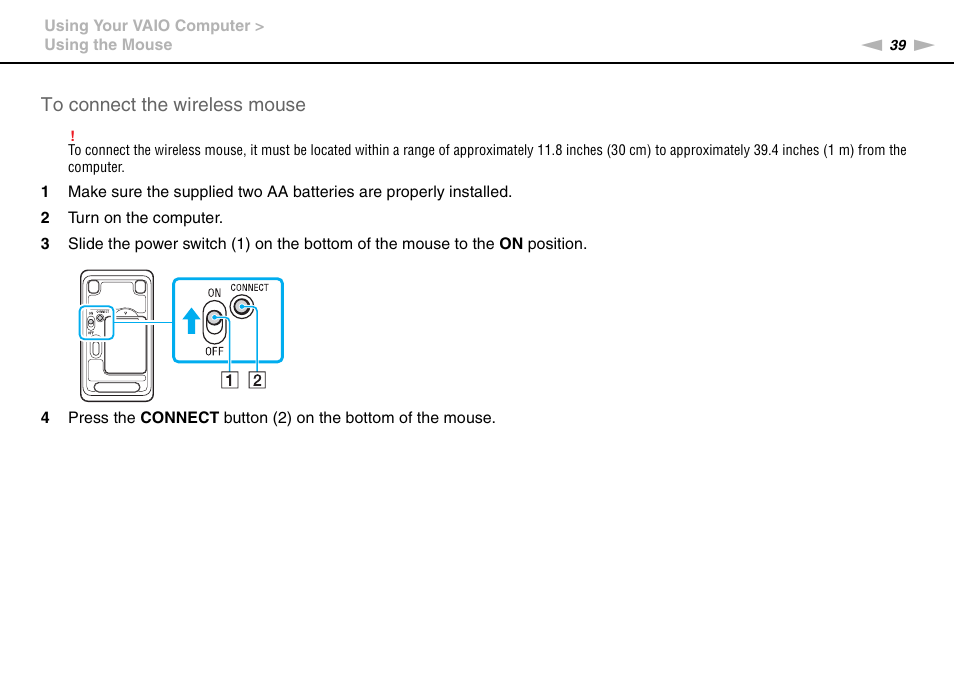 Sony VPCL112GX User Manual | Page 39 / 164