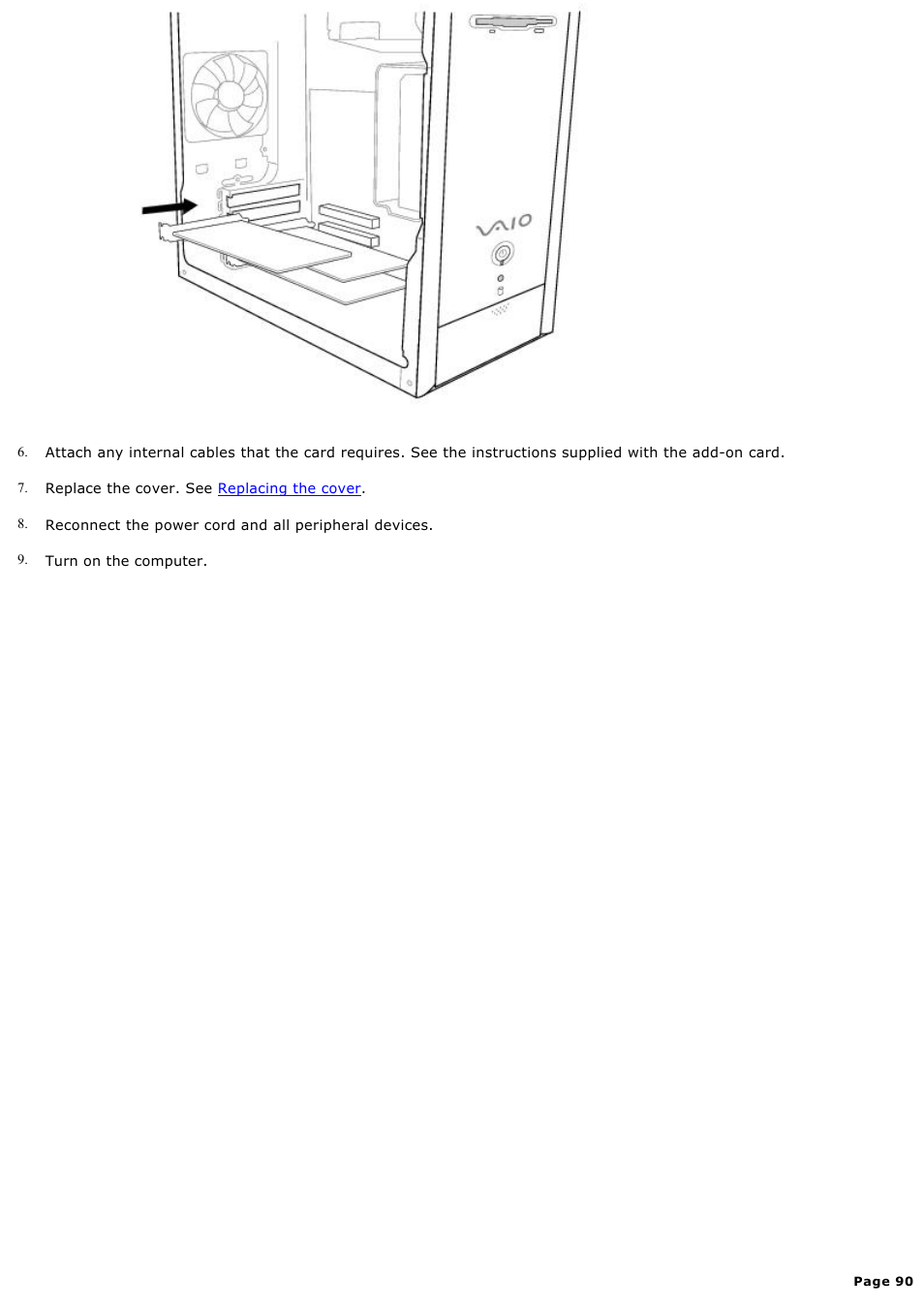 Sony PCV-RS730G User Manual | Page 90 / 161