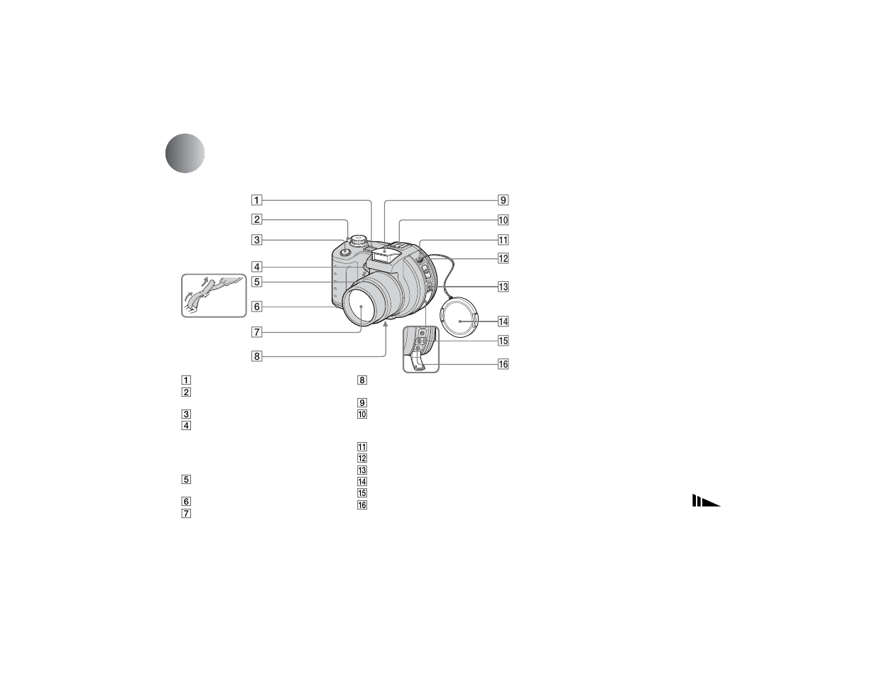 Identifying the parts | Sony MVC-CD400 User Manual | Page 11 / 132