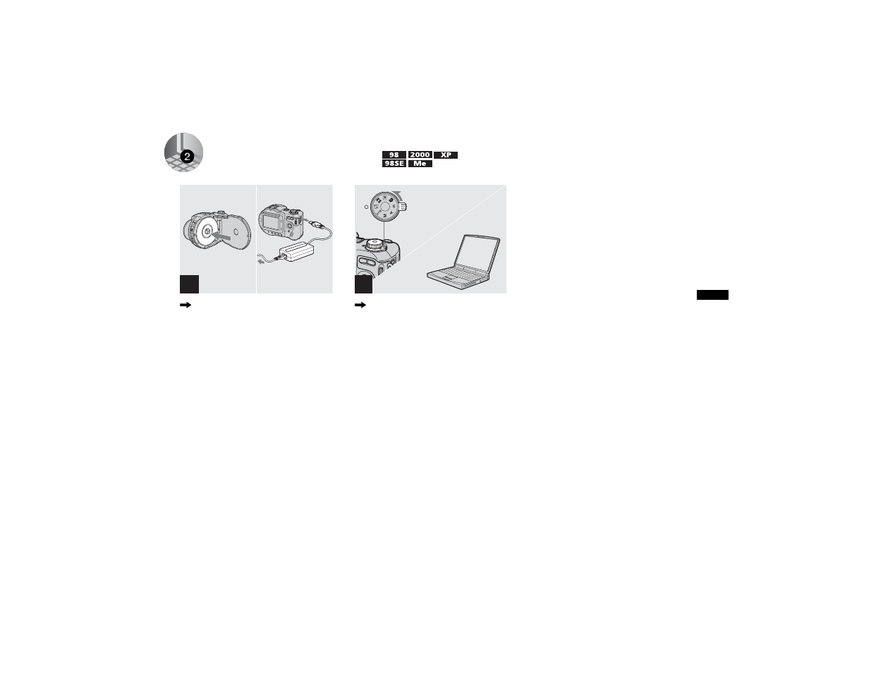 2 preparing your camera, 2preparing your camera | Sony MVC-CD400 User Manual | Page 55 / 132