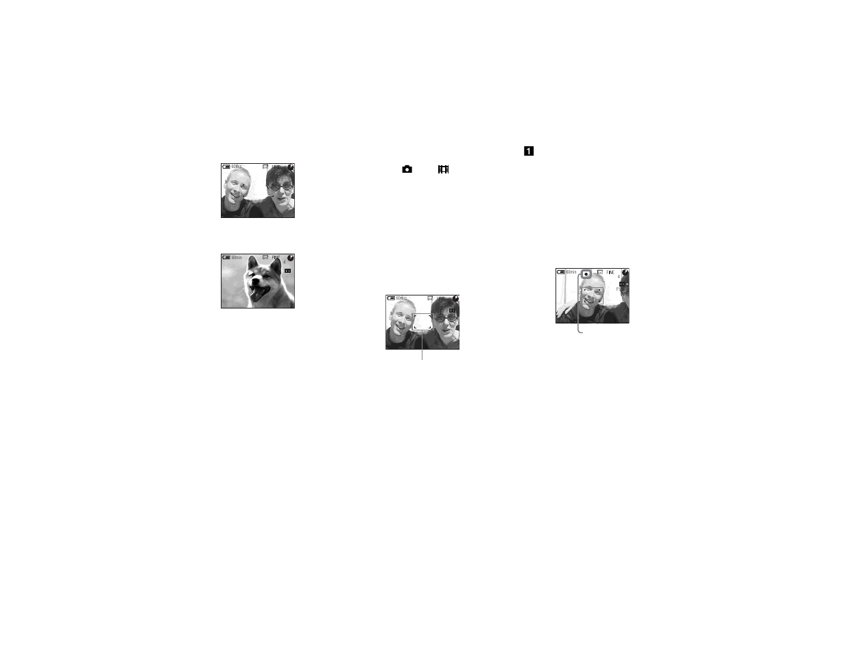 Shooting with af lock | Sony MVC-CD400 User Manual | Page 68 / 132