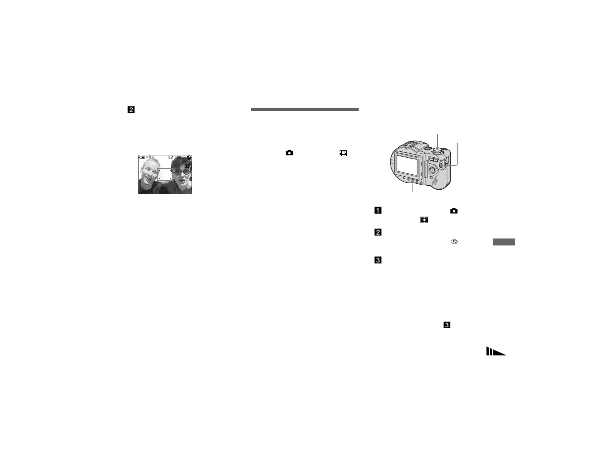 Setting the distance to the subject, Focus preset | Sony MVC-CD400 User Manual | Page 69 / 132