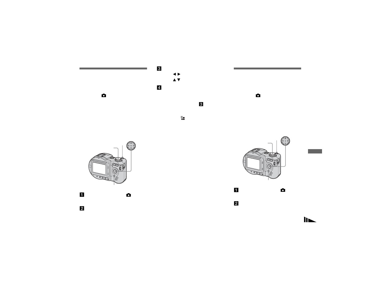 Shooting still images in tiff mode, Shooting still images for e-mail, Tiff | E-mail | Sony MVC-CD400 User Manual | Page 81 / 132