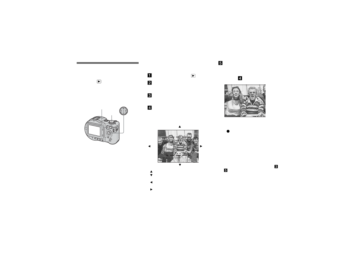 Advanced still image viewing, Enlarging a portion of a still image, Enlarging an image – playback zoom | Enlarging an image, Playback zoom | Sony MVC-CD400 User Manual | Page 86 / 132