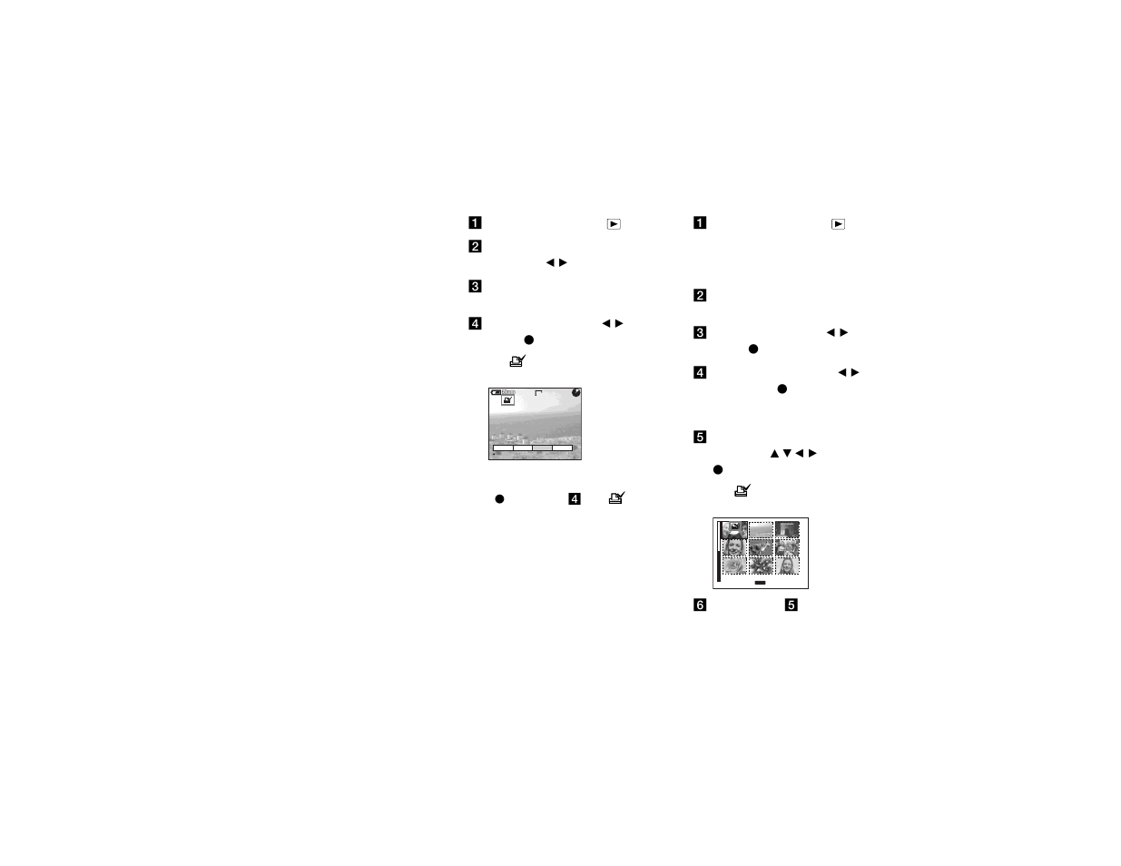 In single-image mode, In index (nine-image) mode, In single-image mode in index (nine-image) mode | Sony MVC-CD400 User Manual | Page 92 / 132