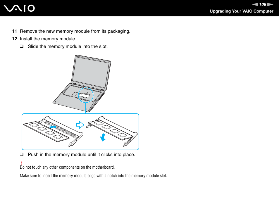 Sony VGN-S570P User Manual | Page 108 / 182