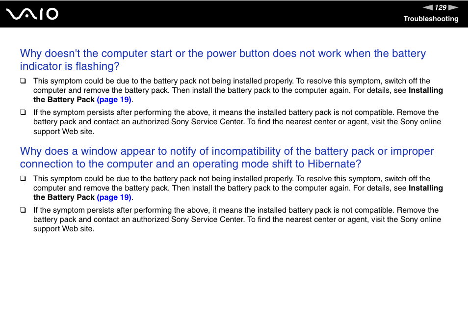 Sony VGN-S570P User Manual | Page 129 / 182