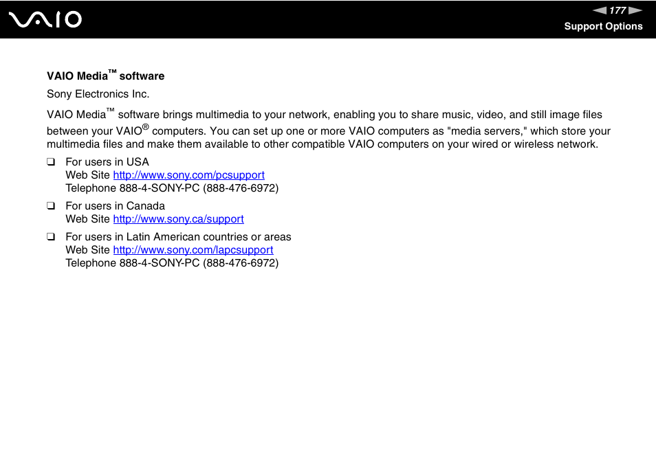 Sony VGN-S570P User Manual | Page 177 / 182