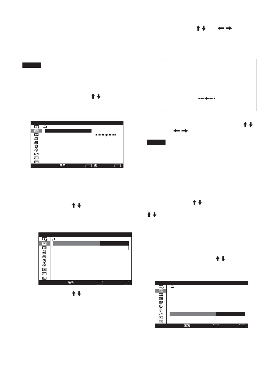 Einstellen der pixel | Sony PFM-42X1S User Manual | Page 200 / 376
