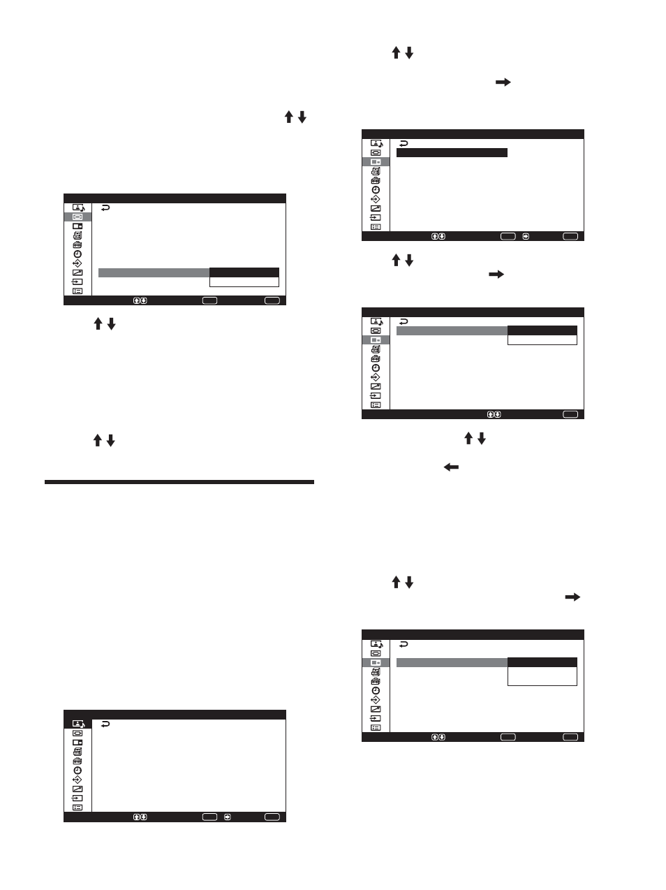 Visualización de dos imágenes a la vez, Activación de una imagen | Sony PFM-42X1S User Manual | Page 255 / 376
