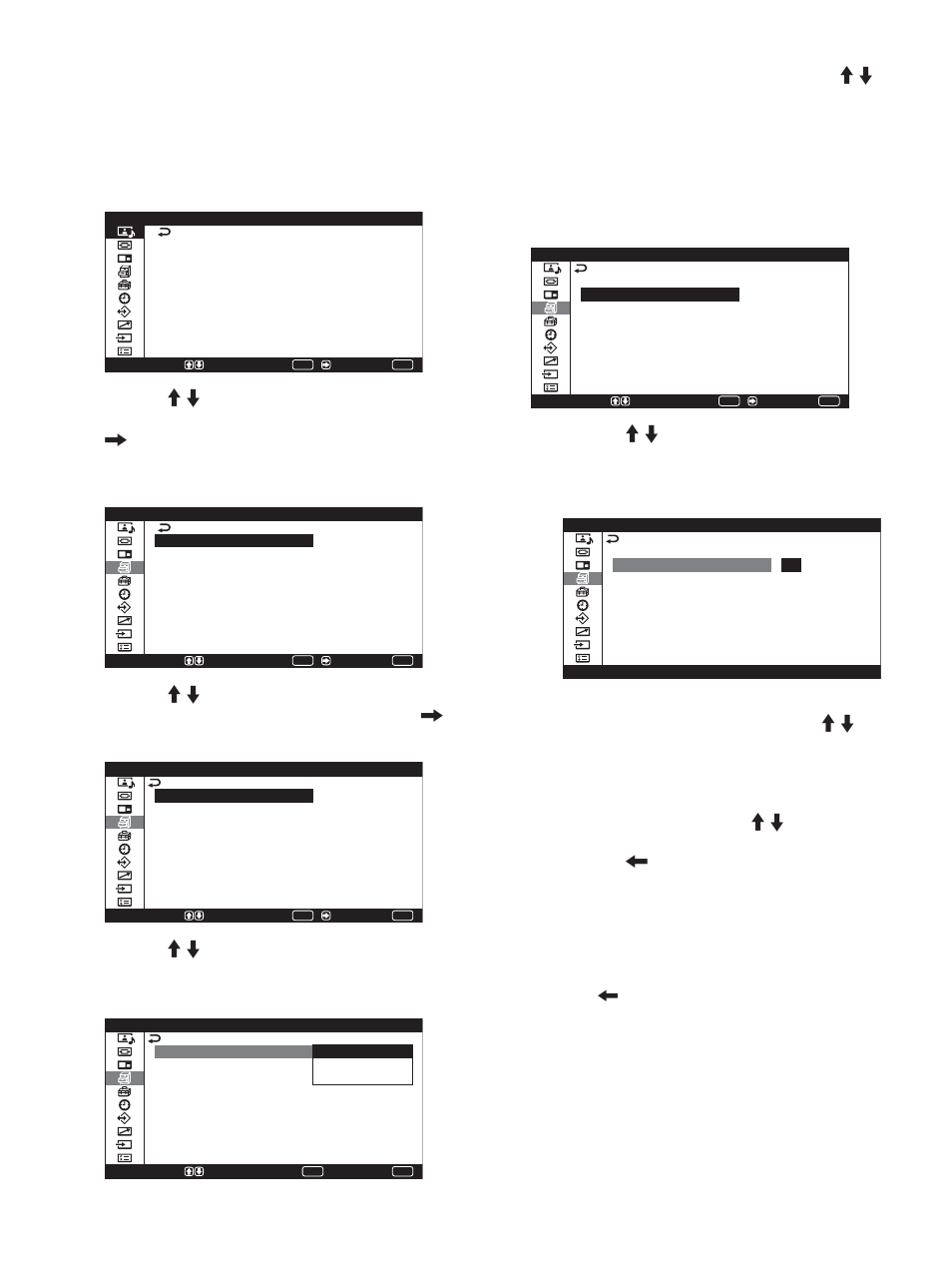 Inversione dei toni di colore dell’immagine | Sony PFM-42X1S User Manual | Page 312 / 376