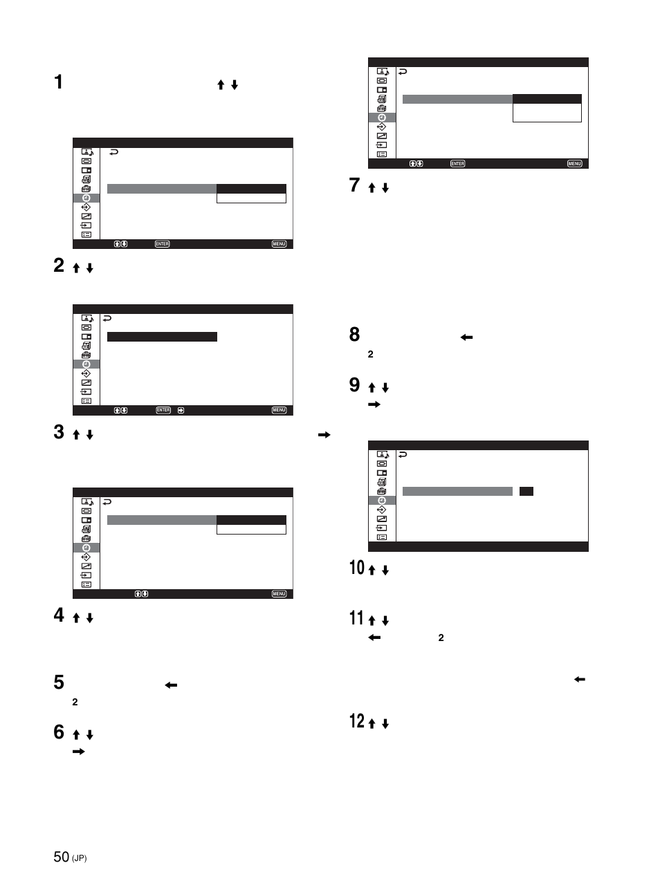 電源タイマー機能 | Sony PFM-42X1S User Manual | Page 50 / 376