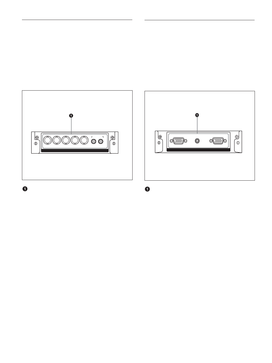 Component/rgb input adaptor bkm-v11 (not supplied) | Sony PFM-42X1S User Manual | Page 66 / 376