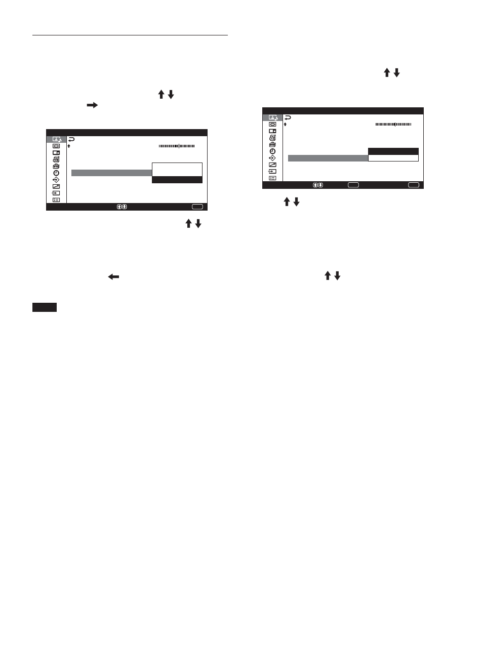 Gamma correct | Sony PFM-42X1S User Manual | Page 89 / 376