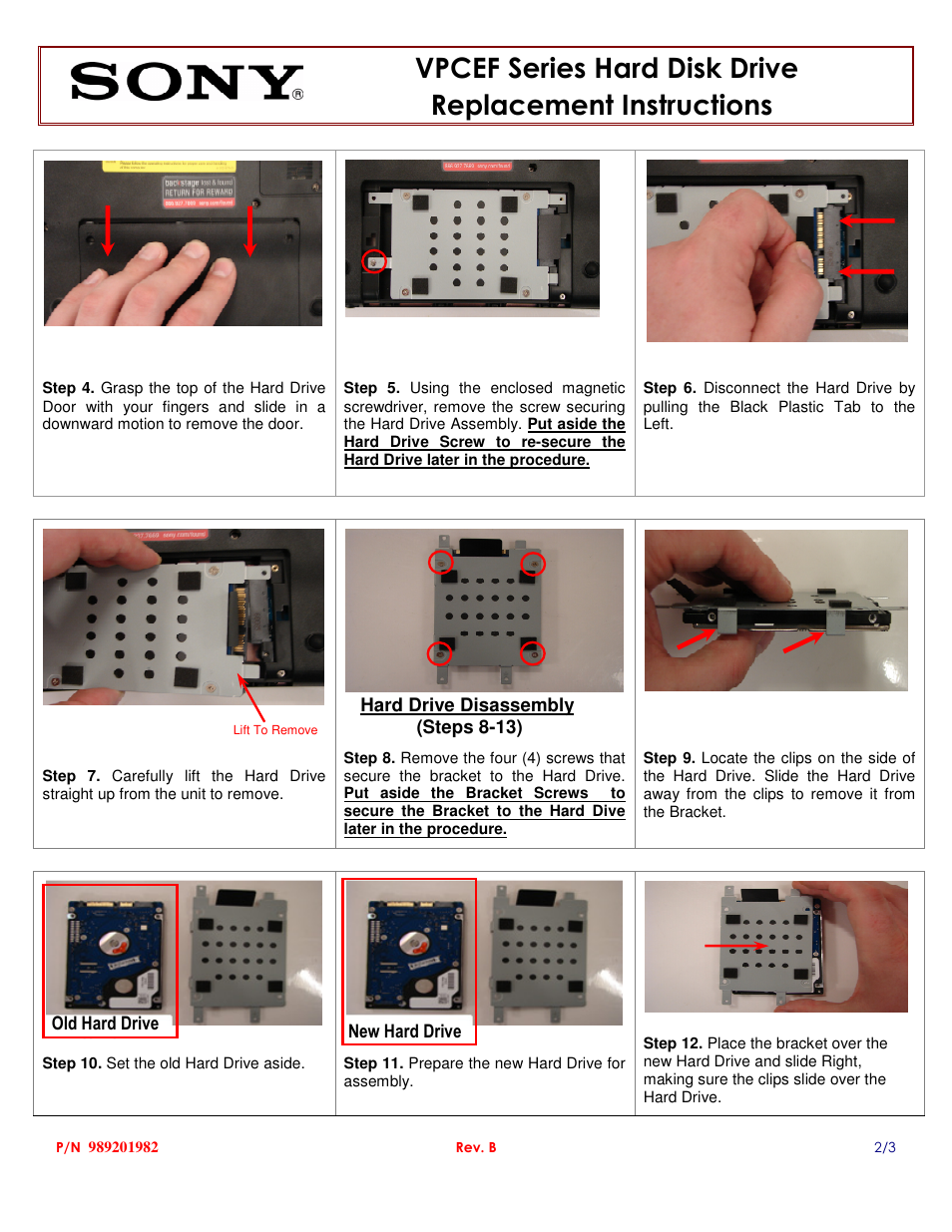 Sony VPCEF47FX User Manual | Page 2 / 3