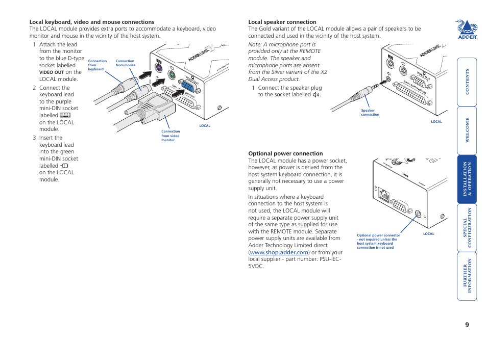 Adder Technology ADDERLINK X2 User Manual | Page 10 / 26