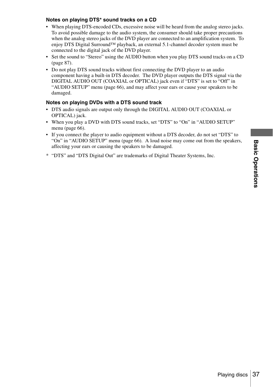 Sony SLV-D560P User Manual | Page 37 / 128