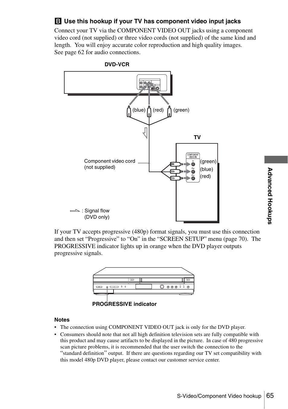 Sony SLV-D560P User Manual | Page 65 / 128