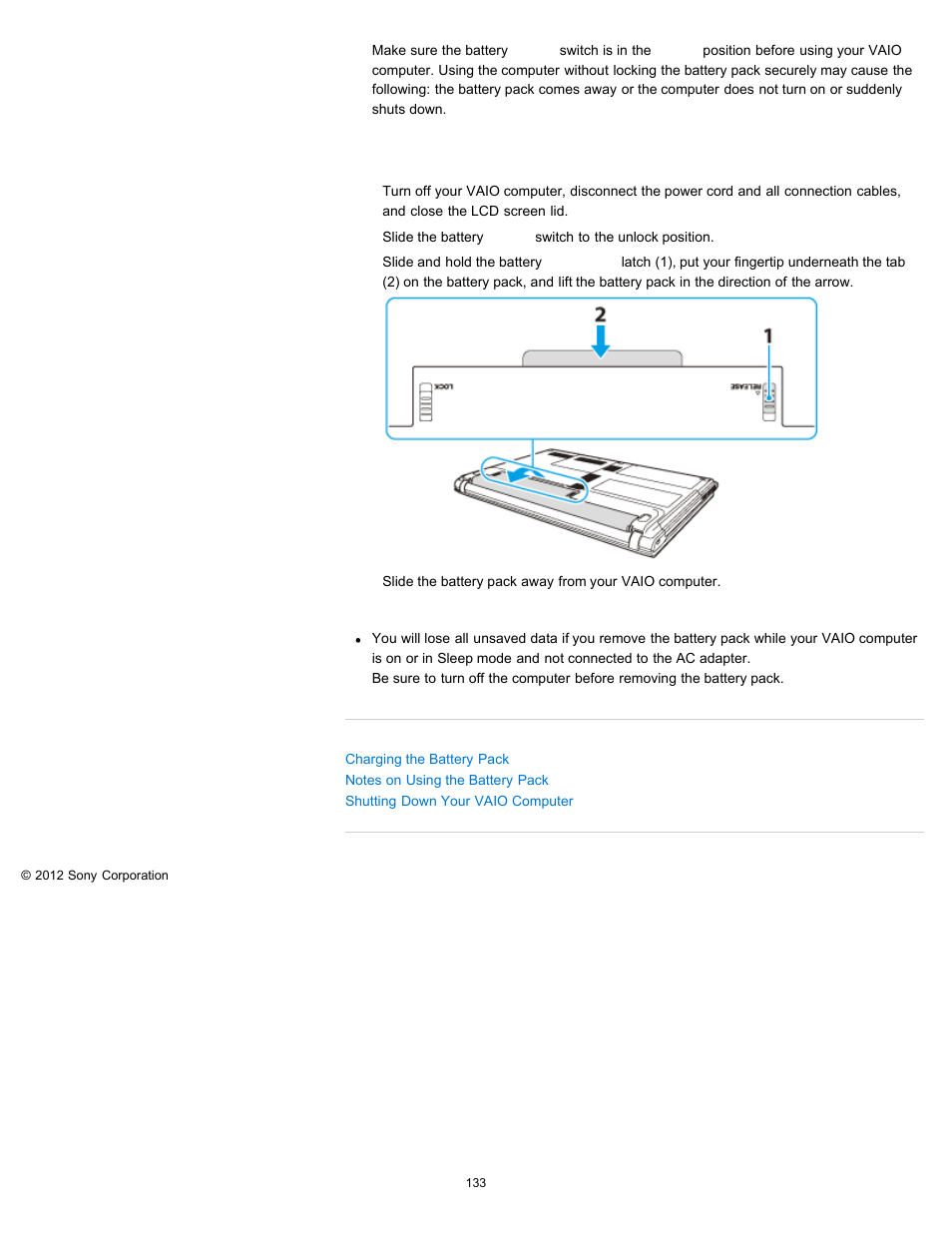 Sony SVE14A1HFXBC User Manual | Page 133 / 373