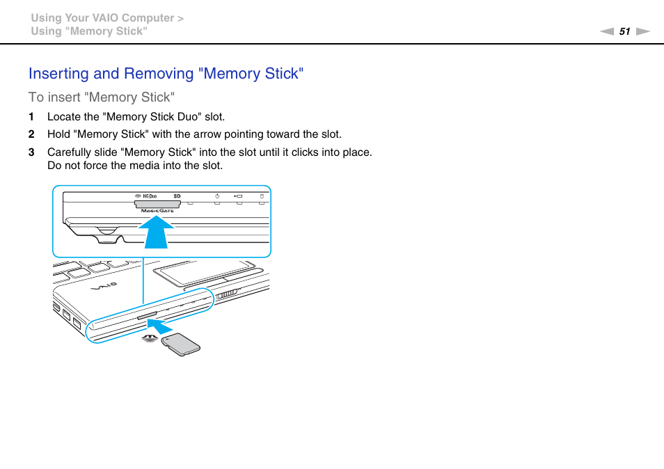 Sony VPCCB2SFX User Manual | Page 51 / 168