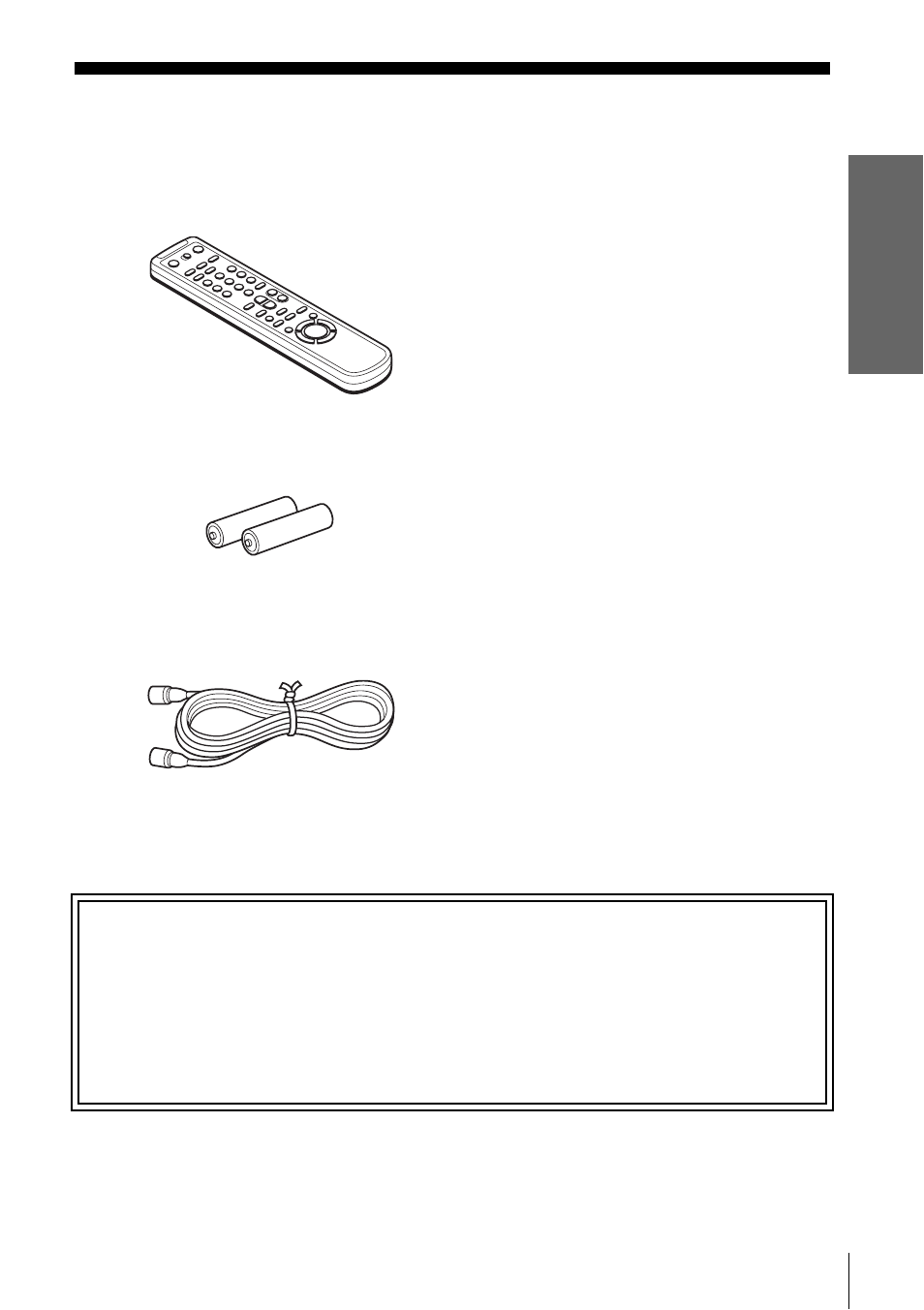 Getting started, Step1: unpacking, 7 step | Step 1 : unpacking, Check your model name | Sony SLV-N750 User Manual | Page 7 / 64