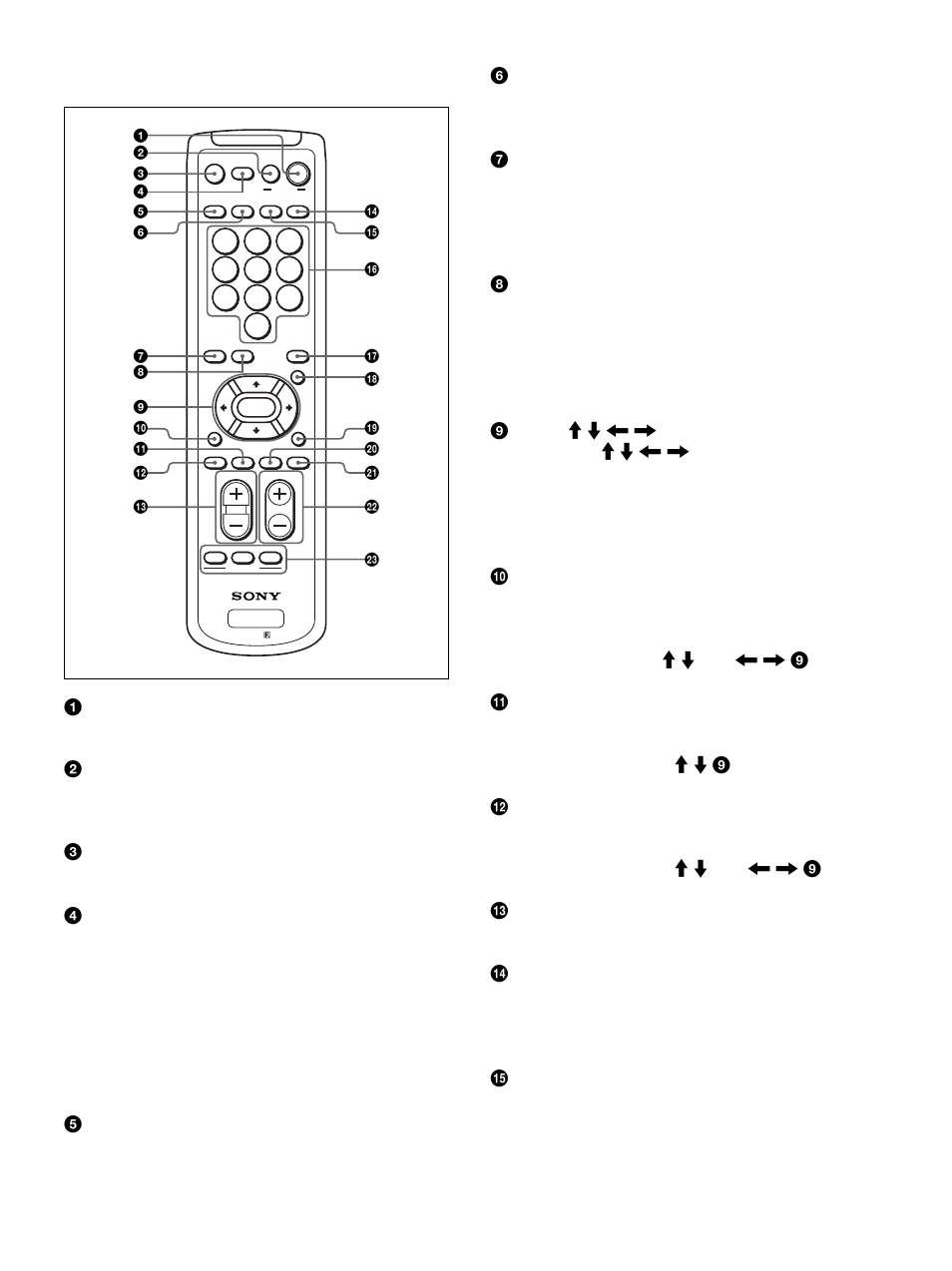 Fernbedienung rm-971 | Sony PFM-50C1 User Manual | Page 167 / 364