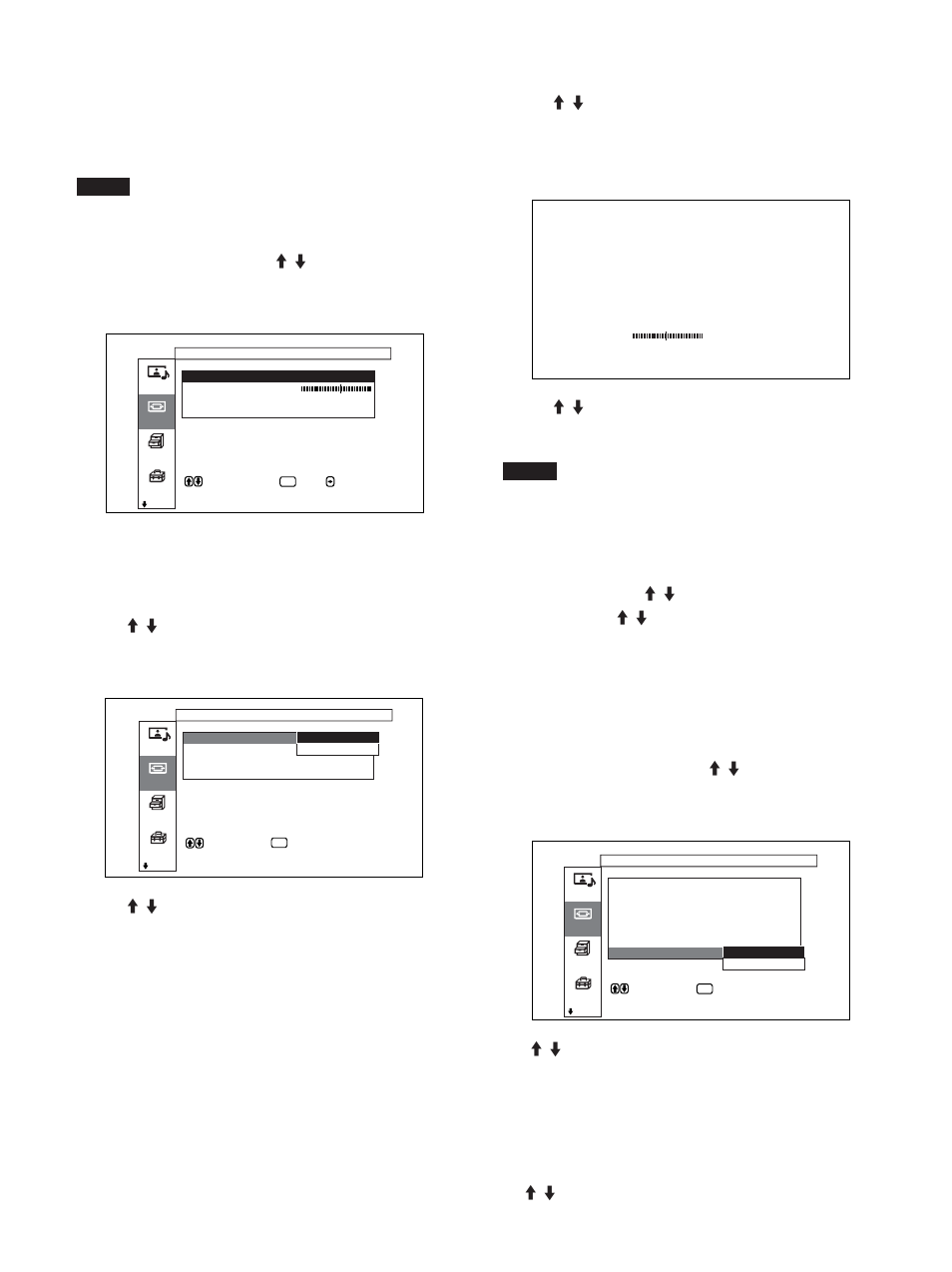 ドット位相を調整する, 設定した画面モードメニューの調整値 を出荷時の設定値に戻す | Sony PFM-50C1 User Manual | Page 40 / 364