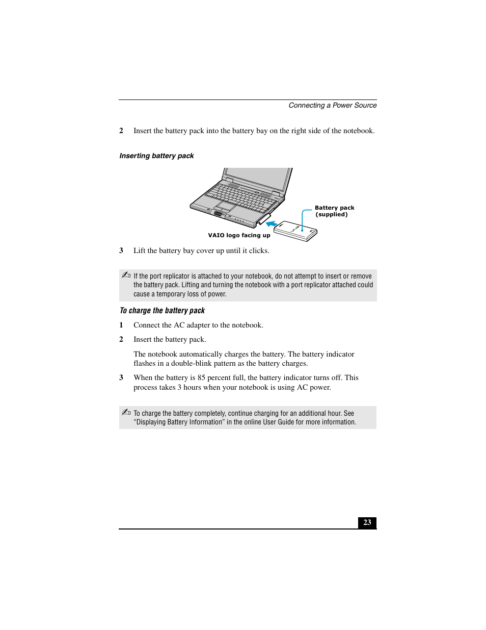 Sony PCG-GR290 User Manual | Page 23 / 84