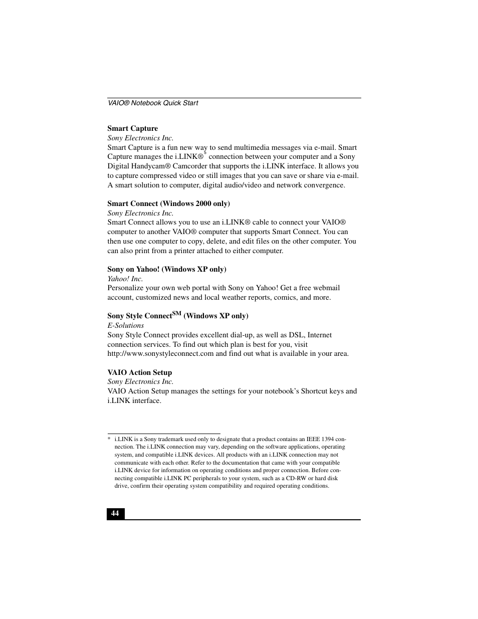 Sony PCG-GR290 User Manual | Page 44 / 84