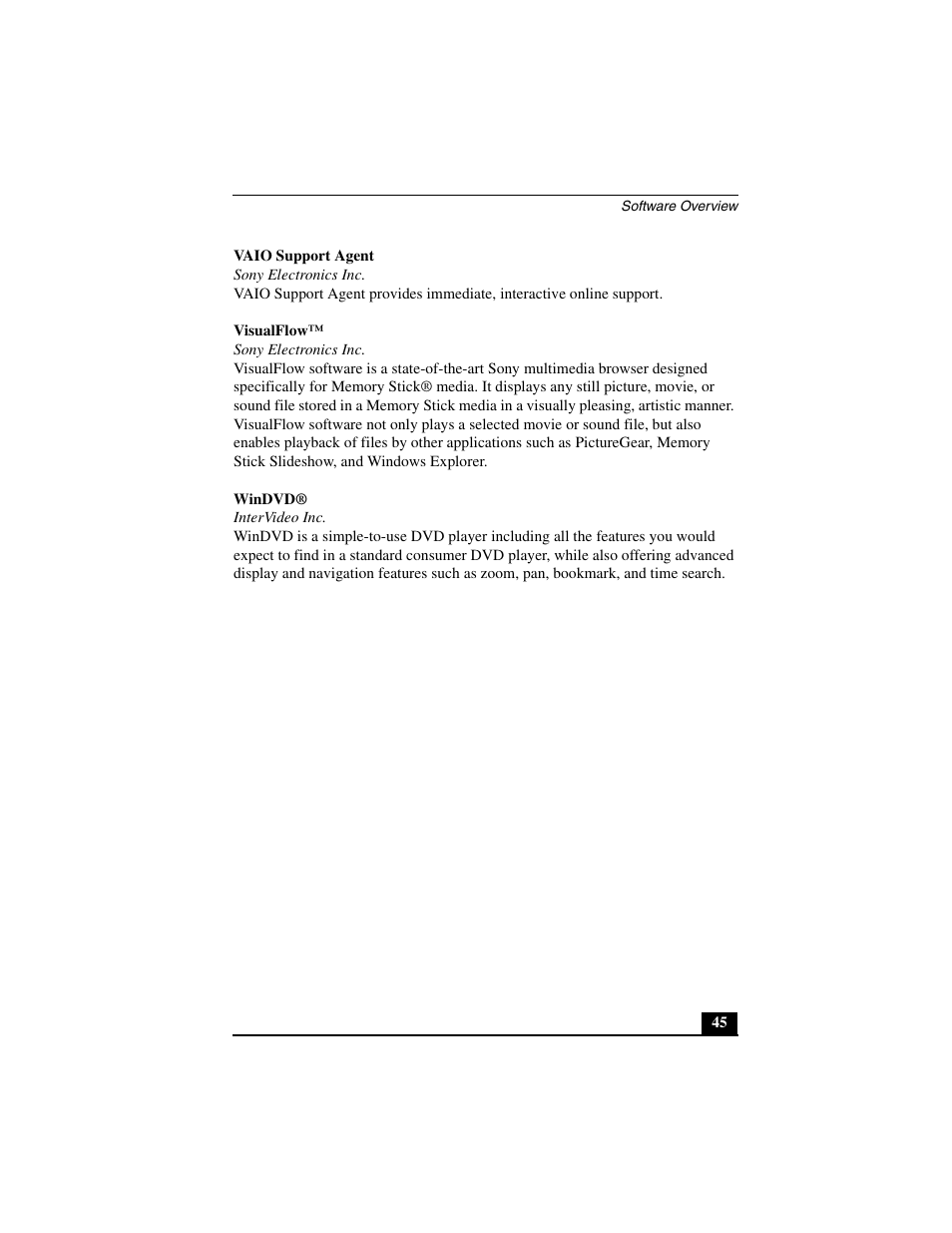 Sony PCG-GR290 User Manual | Page 45 / 84