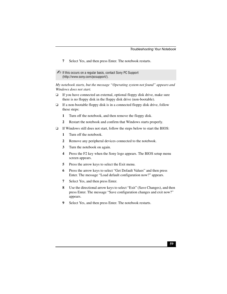 Sony PCG-GR290 User Manual | Page 59 / 84