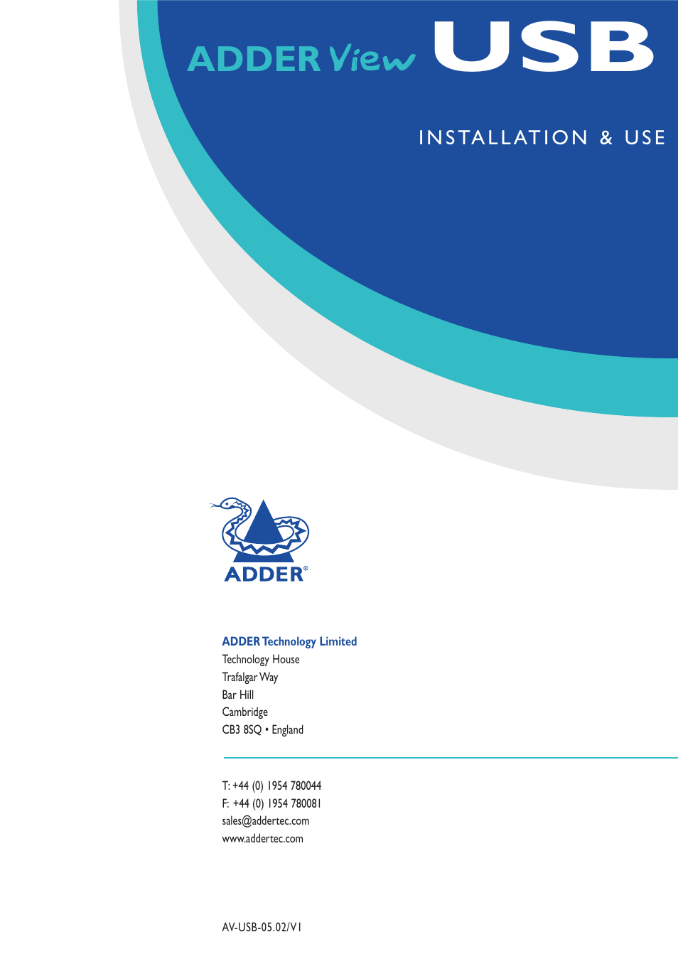 Vviie ew w, Adder | Adder Technology AV4USB-PC User Manual | Page 31 / 31