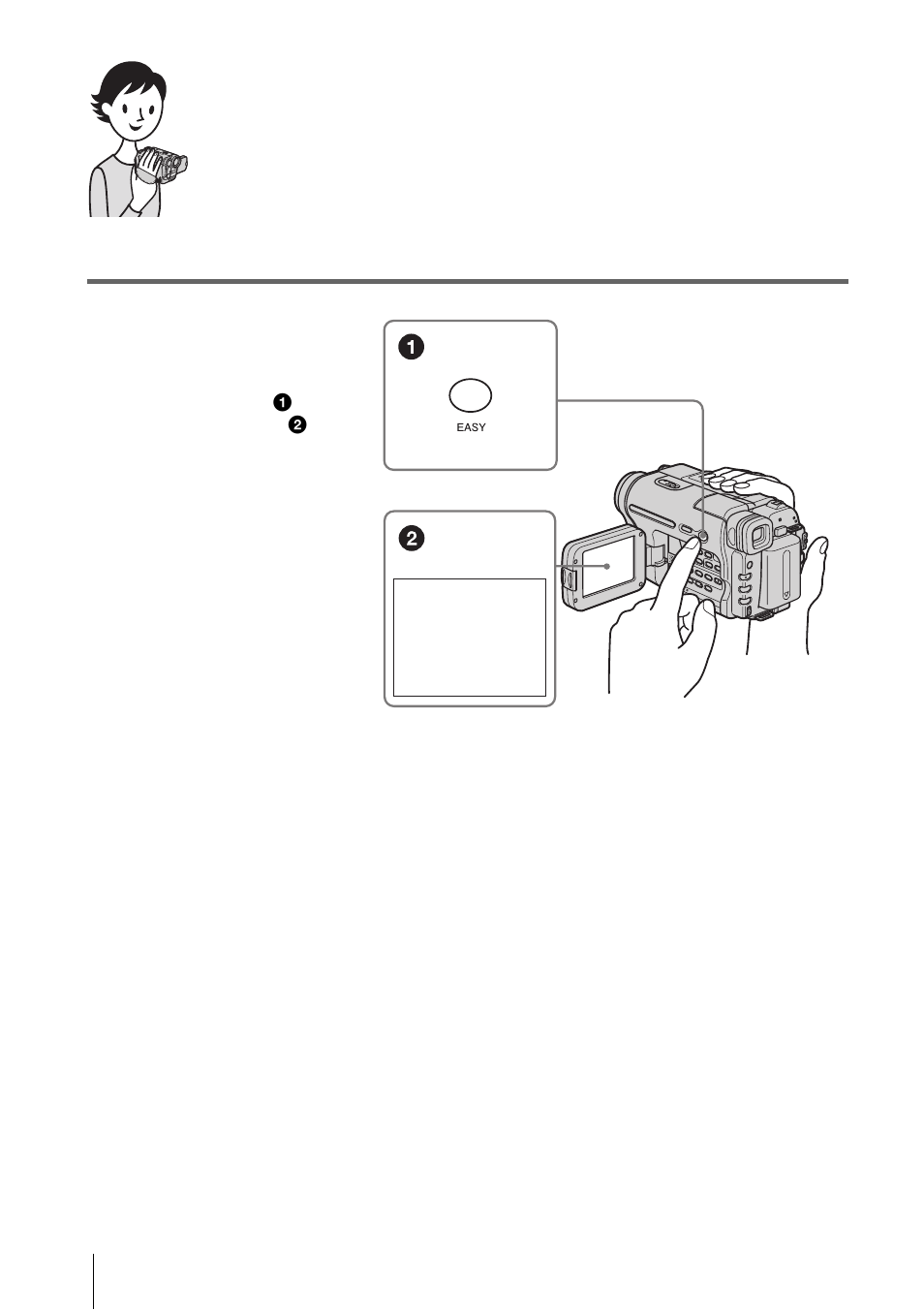 Recording/playing back with ease | Sony CCD-TRV328 User Manual | Page 10 / 100